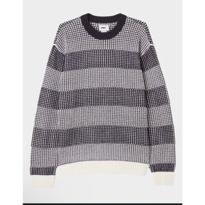 OBEY Men’s Blue Knit Pullover Crewneck Sweater Size Small New